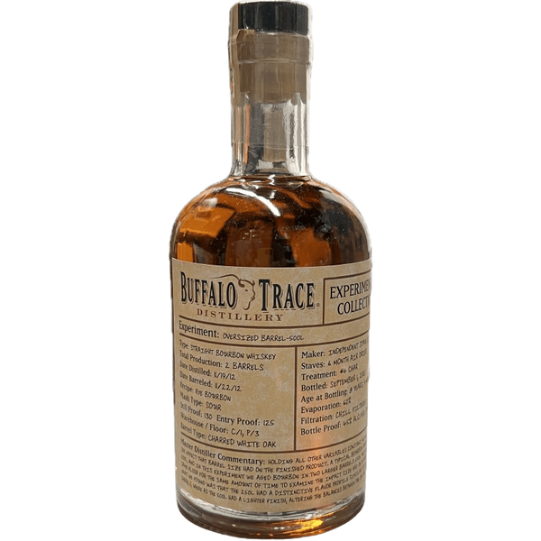 Buffalo Trace Experimental Collection Oversized Barrel-500L