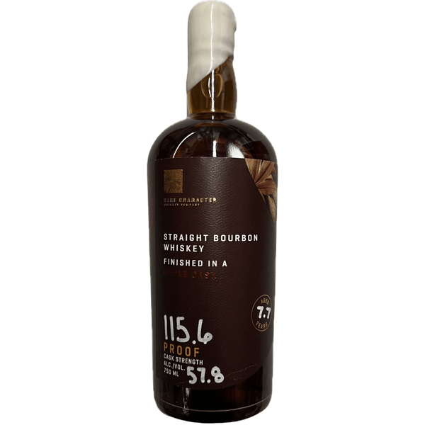Rare Character Maple Cask Finished Bourbon Whiskey 115.6 Proof