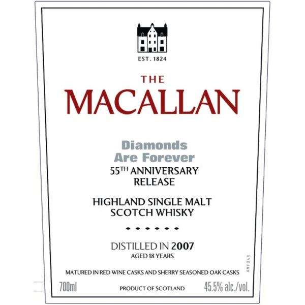 The Macallan Diamonds Are Forever 55th Anniversary Release