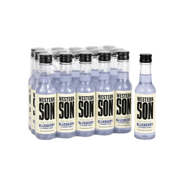Western Son Blueberry Vodka Shooters (10 x 50mL)