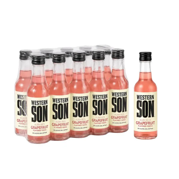 Western Son Grapefruit Vodka Shooters (10 x 50mL)