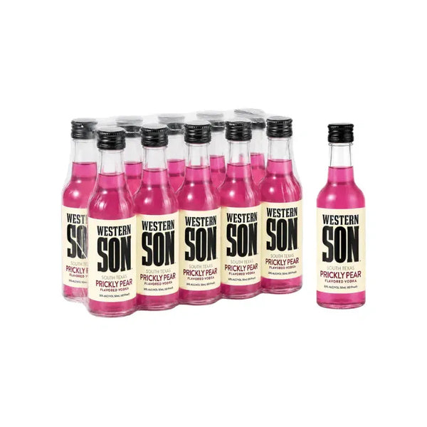 Western Son Prickly Pear Vodka Shooters (10 x 50mL)