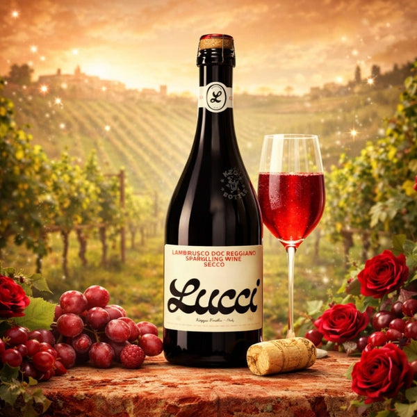 Ashley Graham x Lucci Lambrusco DOC Reggiano Sparkling Wine