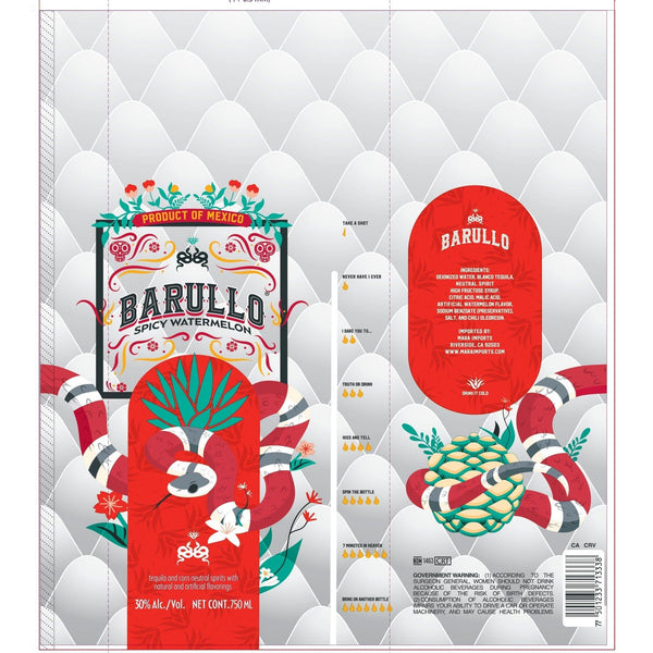 Barullo Spicy Watermelon Sandía Liqueur