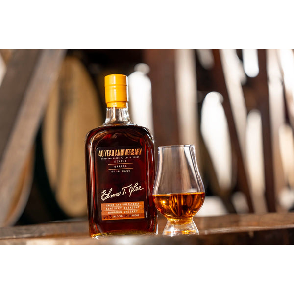 Elmer T. Lee 40th Anniversary Uncut Unfiltered Bourbon