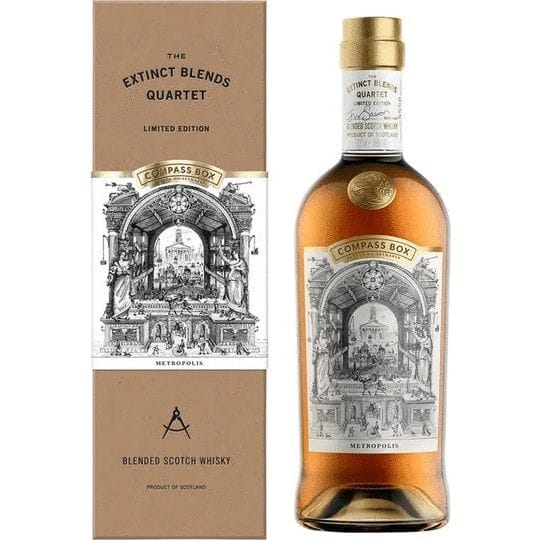 Compass Box Extinct Blends Quartet Metropolis Blended Scotch Whisky