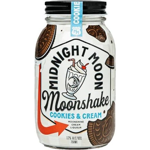 Midnight Moon Cookies & Cream Moonshine Cream Liqueur