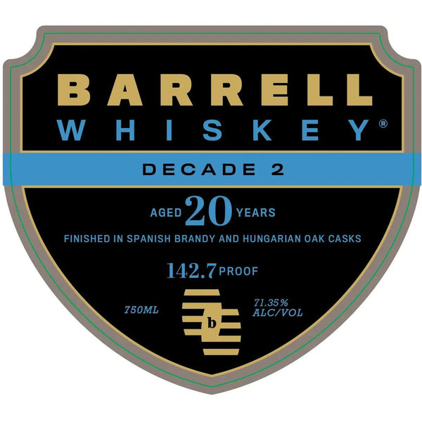Barrell Craft Spirits Decade 2 20 Year Canadian Whiskey