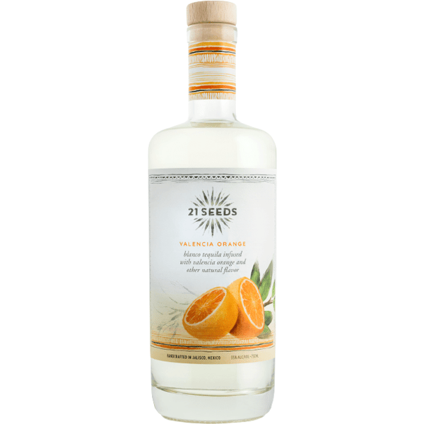 21 Seeds Valencia Orange Blanco Tequila