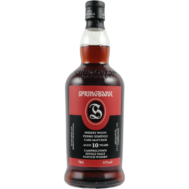 Springbank 10 Year Old Sherry PX Cask Matured Scotch Whisky