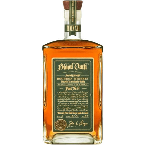 Blood Oath Pact No. 8 Bourbon Whiskey