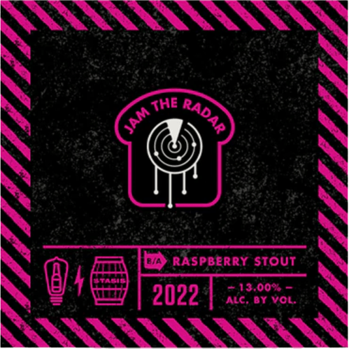 Bottle Logic Brewing Jam The Radar BA Raspberry Stout 2022
