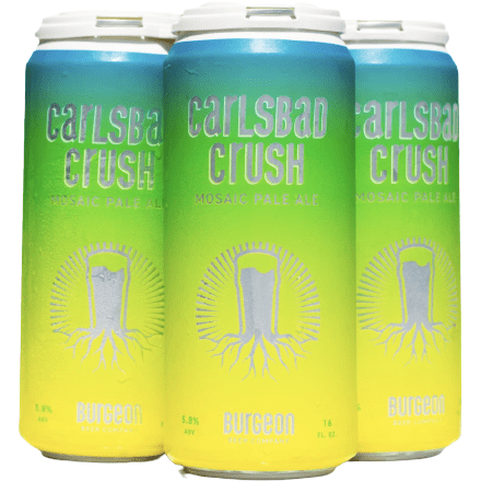Burgeon Beer Co. Carlsbad Crush Mosaic Pale Ale