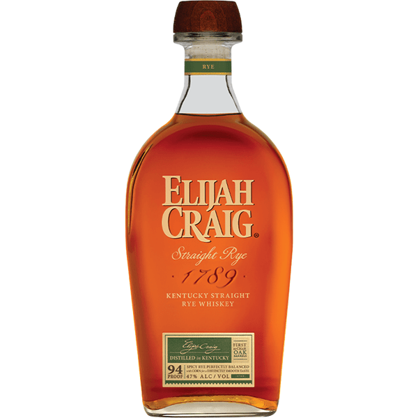 Elijah Craig Straight Rye Whiskey
