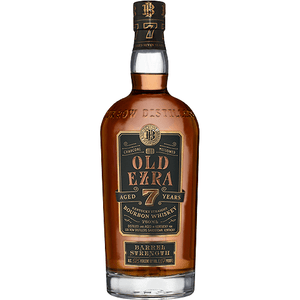 Ezra Brooks Old Ezra 7 Year Old Barrel Strength 117 Proof Bourbon