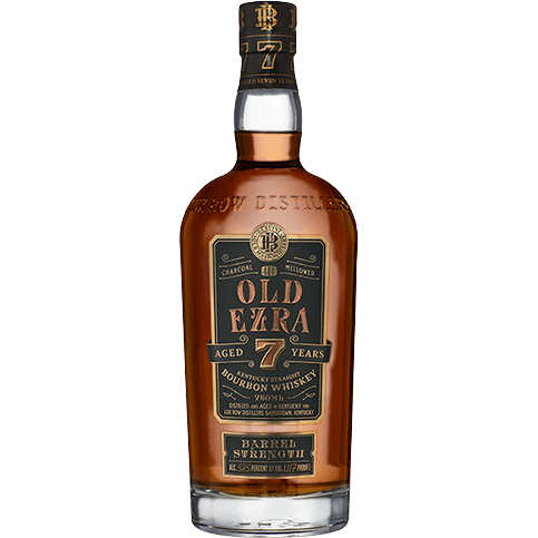 Ezra Brooks Old Ezra 7 Year Old Barrel Strength 117 Proof Bourbon