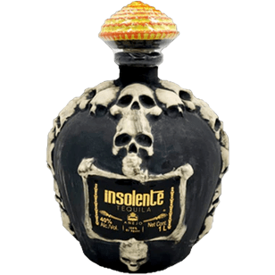 Insolente Anejo Tequila Ceramic Craneo 1L