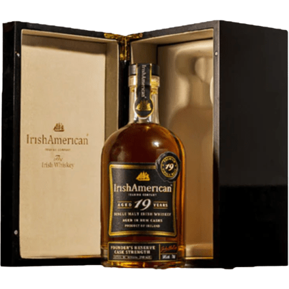 IrishAmerican 19 Year Old Single Malt Founders Reserve Cask Strength Irish Whiskey