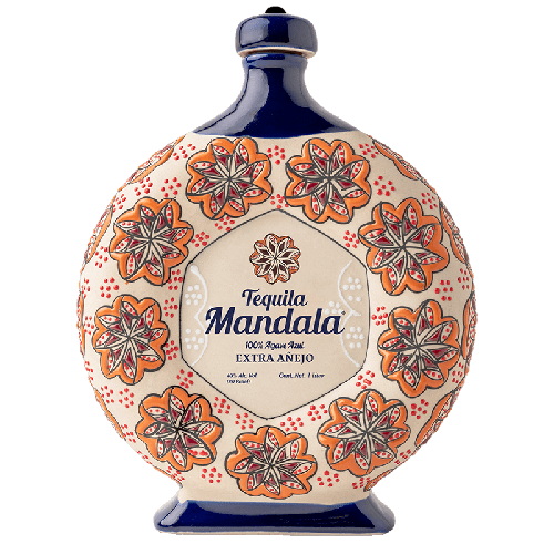 Mandala Extra Anejo Tequila Limited Edition Ceramic