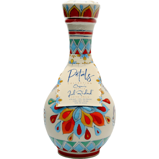 Joel Richard Petals Ceramic Organic Extra Anejo Tequila
