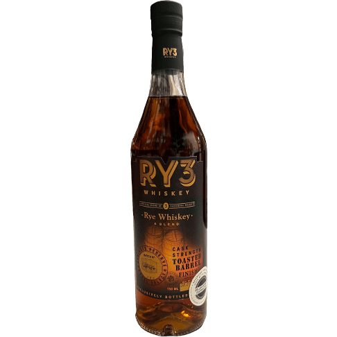 RY3 Cask Strength Toasted Barrel Finish Rye Whiskey 'California Exclusive'