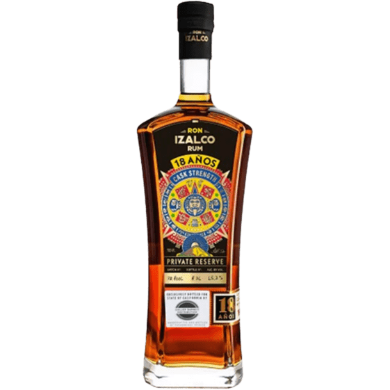 Ron Izalco 18 Year Old Private Reserve Cask Strength Rum 'Collier Barnett Distribution'