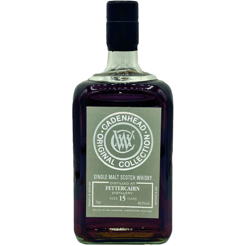 WM Cadenhead Fettercairn 15 Year Old Scotch Whisky 2007