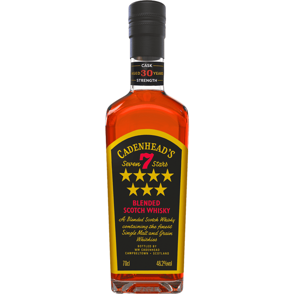 WM Cadenhead 7 Stars 30 Year Blended Scotch Whisky