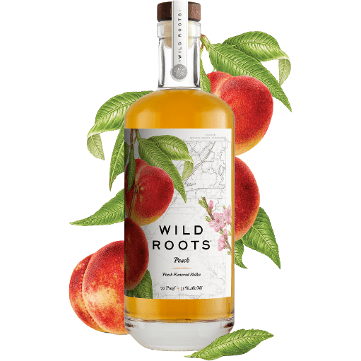 Wild Roots Peach Infused Vodka