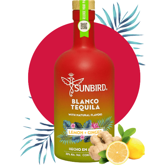Sunbird Blanco Tequila Lemon + Ginger