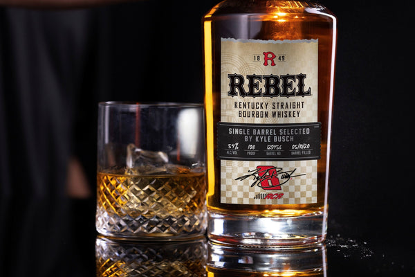 Rebel Kyle Busch 108 Single Barrel Bourbon Review