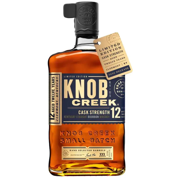 Knob Creek 12 Year Cask Strength Bourbon Whiskey 121.2 Proof