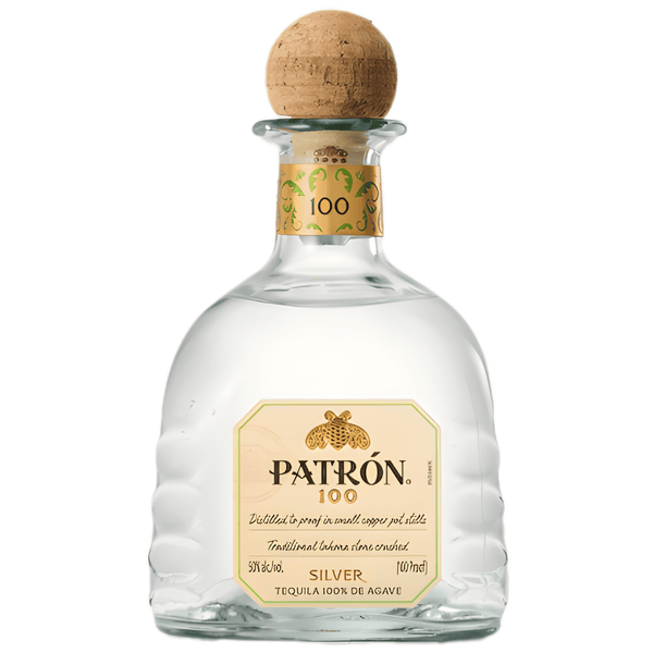 Patron 100 Silver Tequila 100 Proof High-Proof Blanco