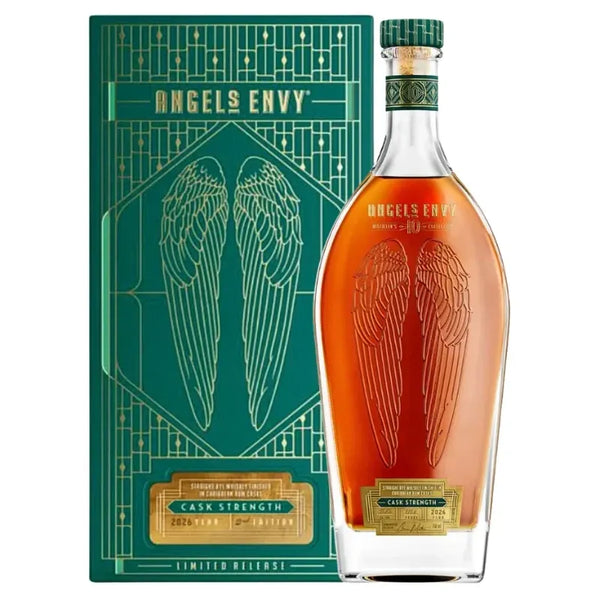 Angel's Envy 10 Year Cask Strength Rye 2026 Release