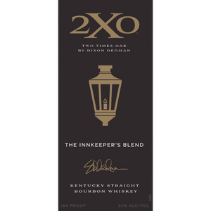 2XO The Innkeeper’s Blend Kentucky Straight Bourbon Whiskey