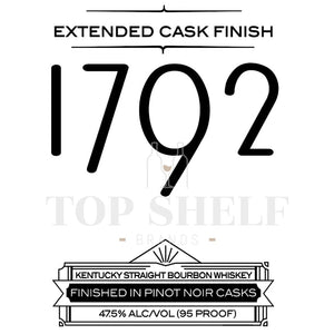 1792 Bourbon Finished in Pinot Noir Casks