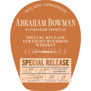 Abraham Bowman Oak Series American Oak