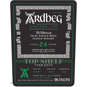 Ardbeg Vintage Y2K 24 Year Old