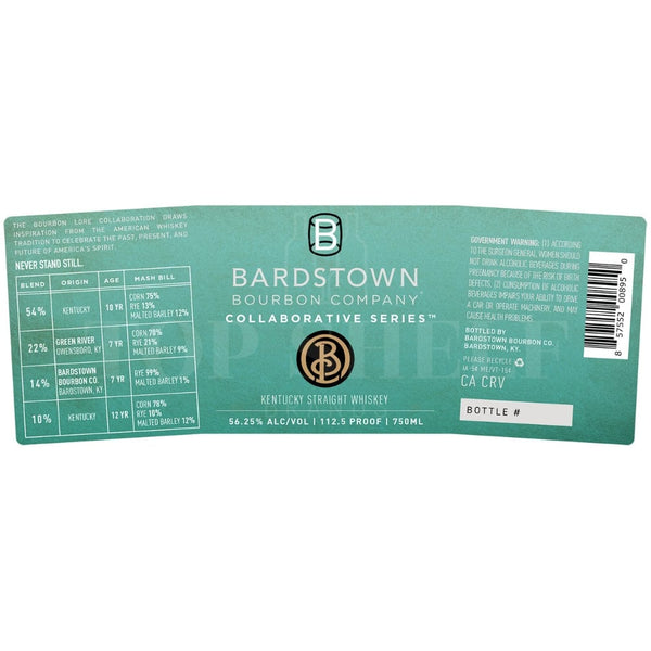 Bardstown Bourbon Collaborative Series Bourbon Lore Straight Whiskey