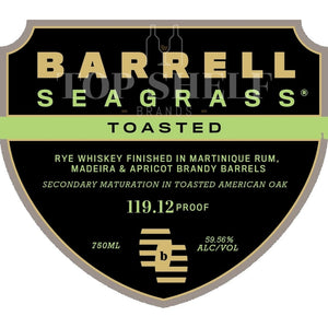 Barrel Seagrass Toasted Rye Whiskey