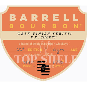 Barrell Bourbon Cask Finish Series: PX Sherry