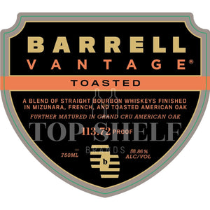 Barrell Toasted Vantage Bourbon