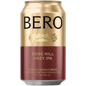 Bero Edge Hill Hazy IPA By Tom Holland - Non-Alcoholic Beer