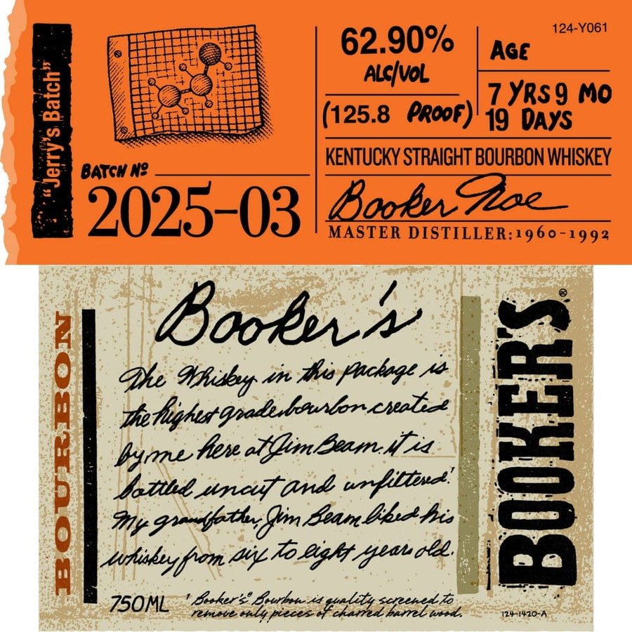 Booker's Bourbon 2025-03 “Jerry’s Batch”