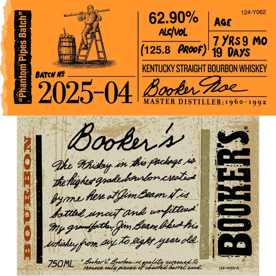 Booker's Bourbon 2025-04 “Phantom Pipes Batch”