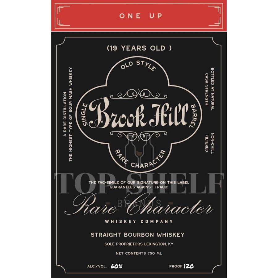 Brook Hill 19 Year Old "One Up" Bourbon