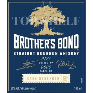 Brother's Bond Cask Strength Bourbon Batch 6