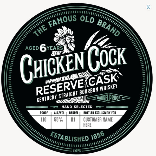Chicken Cock 6 Year Reserve Cask Single Barrel Select