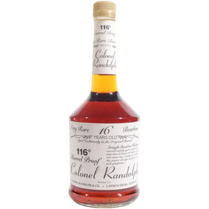 Colonel Randolph 16 Year Old Bourbon 2025 Release