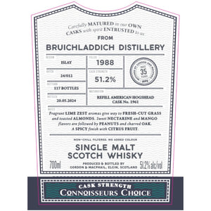 Gordon & Macphail 1988 Bruichladdich 35 Year Old